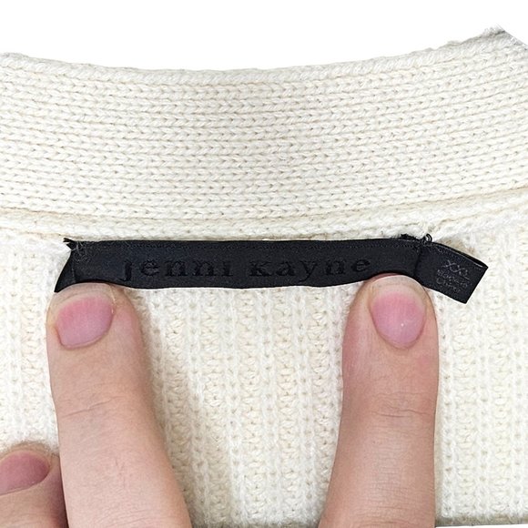 Jenni Kayne Cashmere Cocoon Cardigan in Ivory - Picture 4 of 13